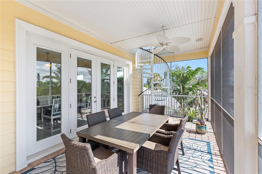 3523 West Shell Point Road Ruskin, FL 33570 - Photo 15 of 89 a view of a dining room with furniture window and outside view
