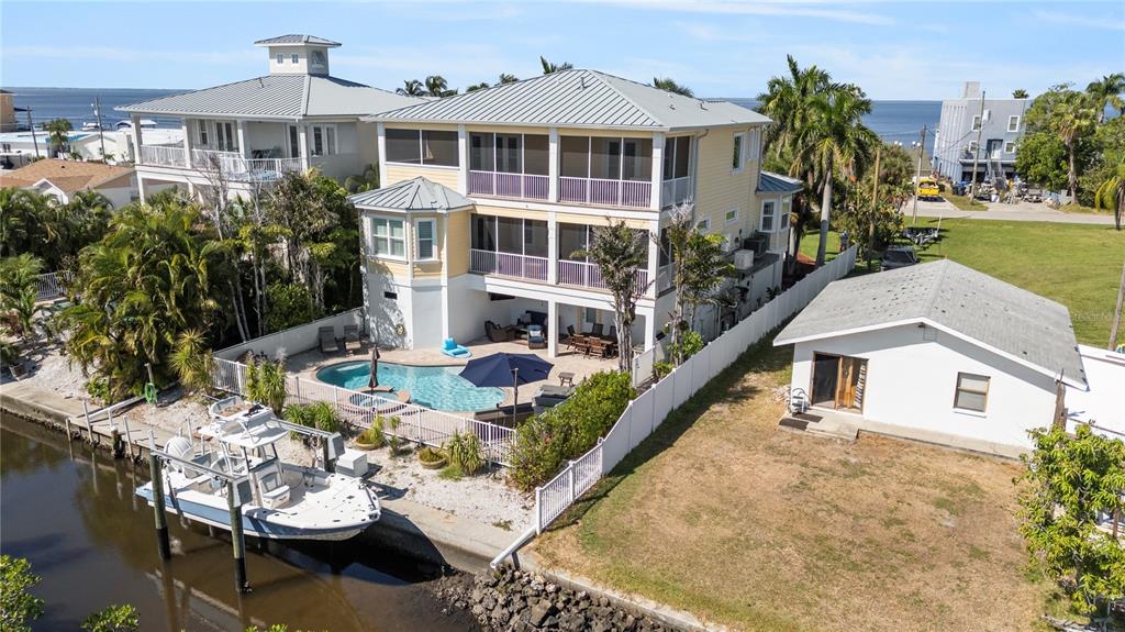 3523 West Shell Point Road Ruskin, FL 33570 - Photo 73 of 89 a front view of a house with garden