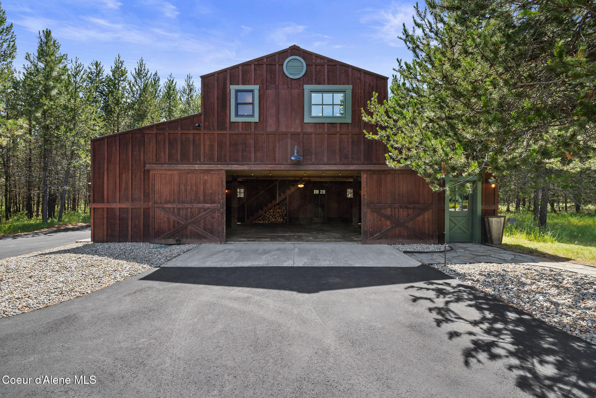 7308 East Greyridge Road Athol, ID 83801 - Photo 3 of 69 44x24 Custom Barn w/Guest ADU