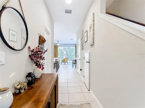 a very nice looking room with a large window