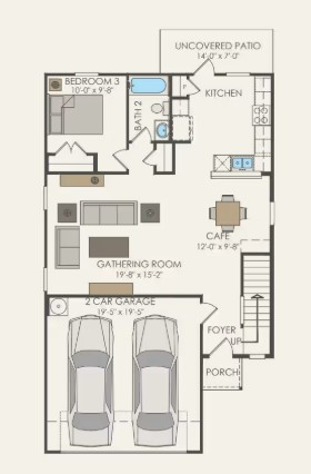 494 Tailwind Drive Kyle, TX 78640 - Photo 34 of 34 a close view of a white cabinet with a view of living room