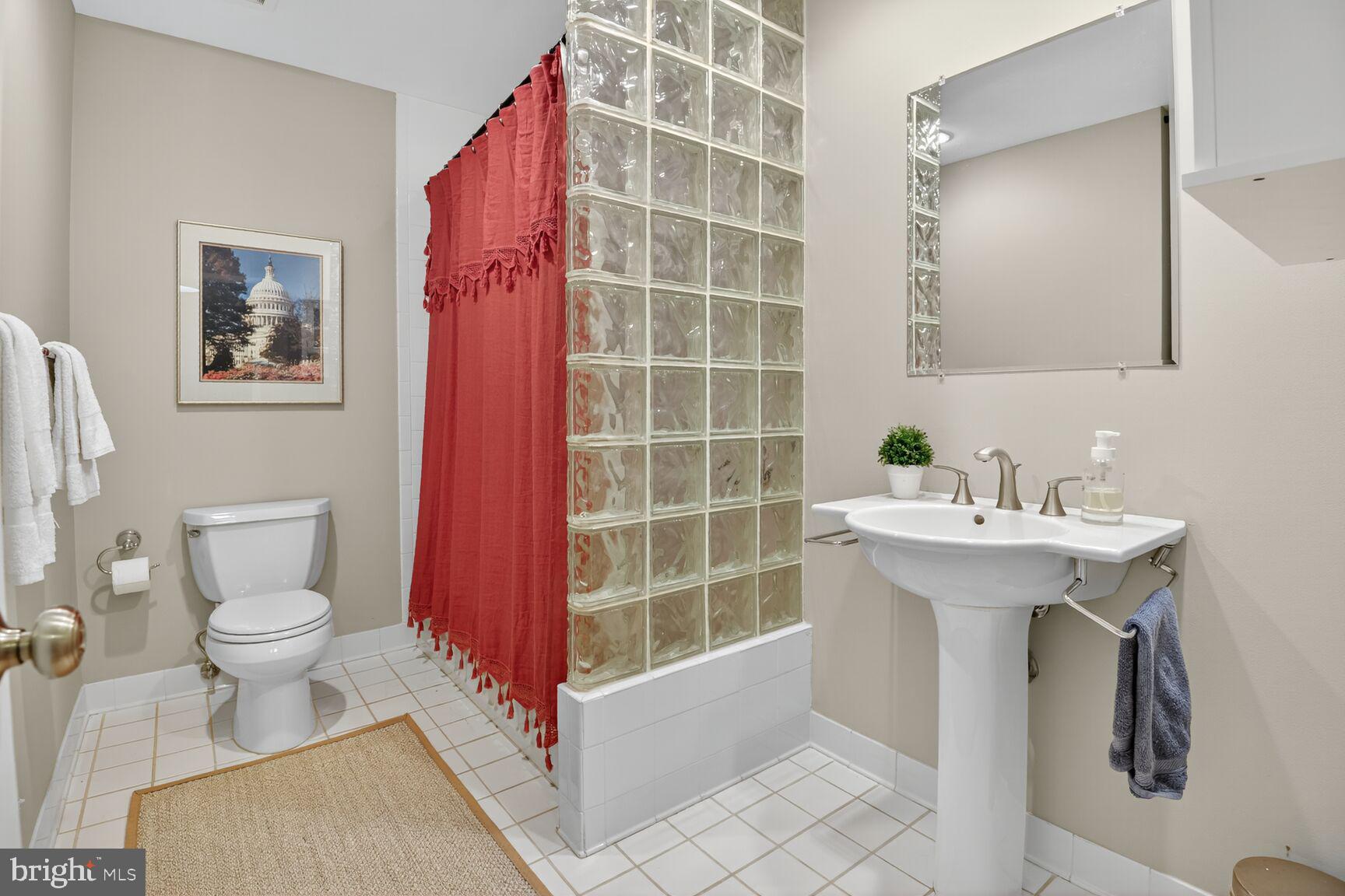 11775 Indian Ridge Road Reston, VA 20191 - Photo 20 of 29 a bathroom with a sink a toilet and shower