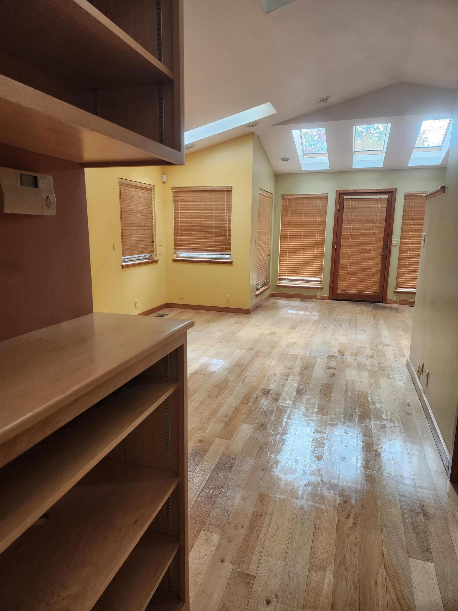 330 Lake Road Junction City, CA 96048 - Photo 39 of 50 a view of an empty room with window and wooden floor