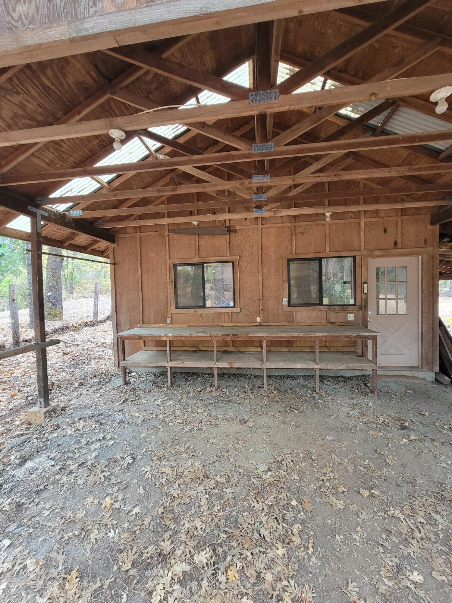 330 Lake Road Junction City, CA 96048 - Photo 47 of 50 a view of a room with wooden walls