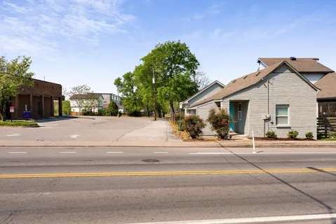 a view of a street in the house