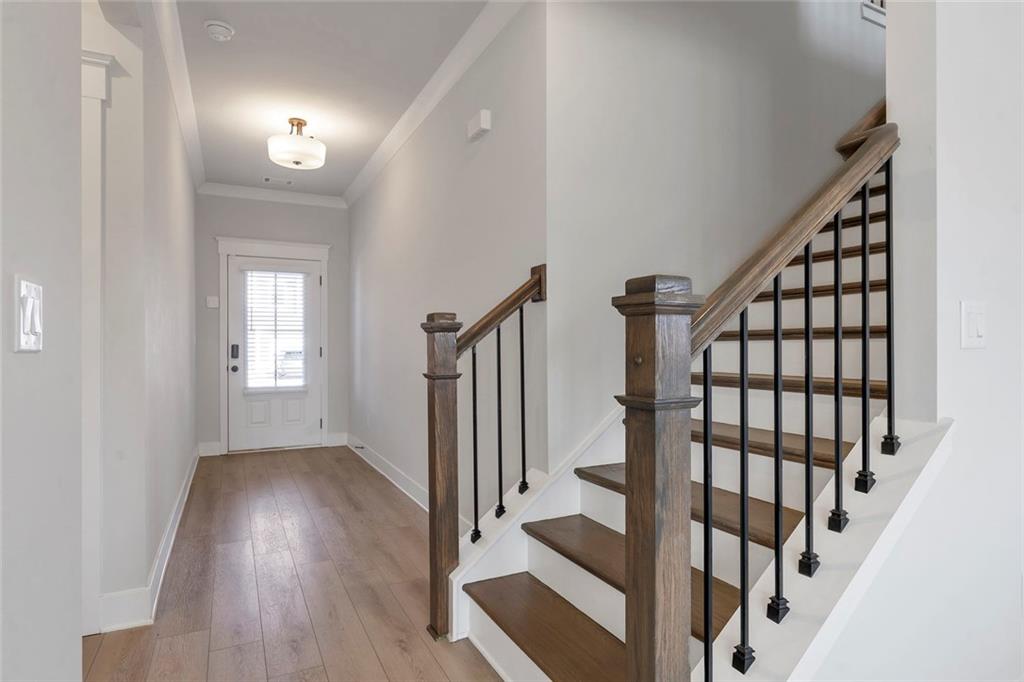 5316 Milford Road Gainesville, GA 30507 - Photo 8 of 44 a view of an entryway with wooden floor