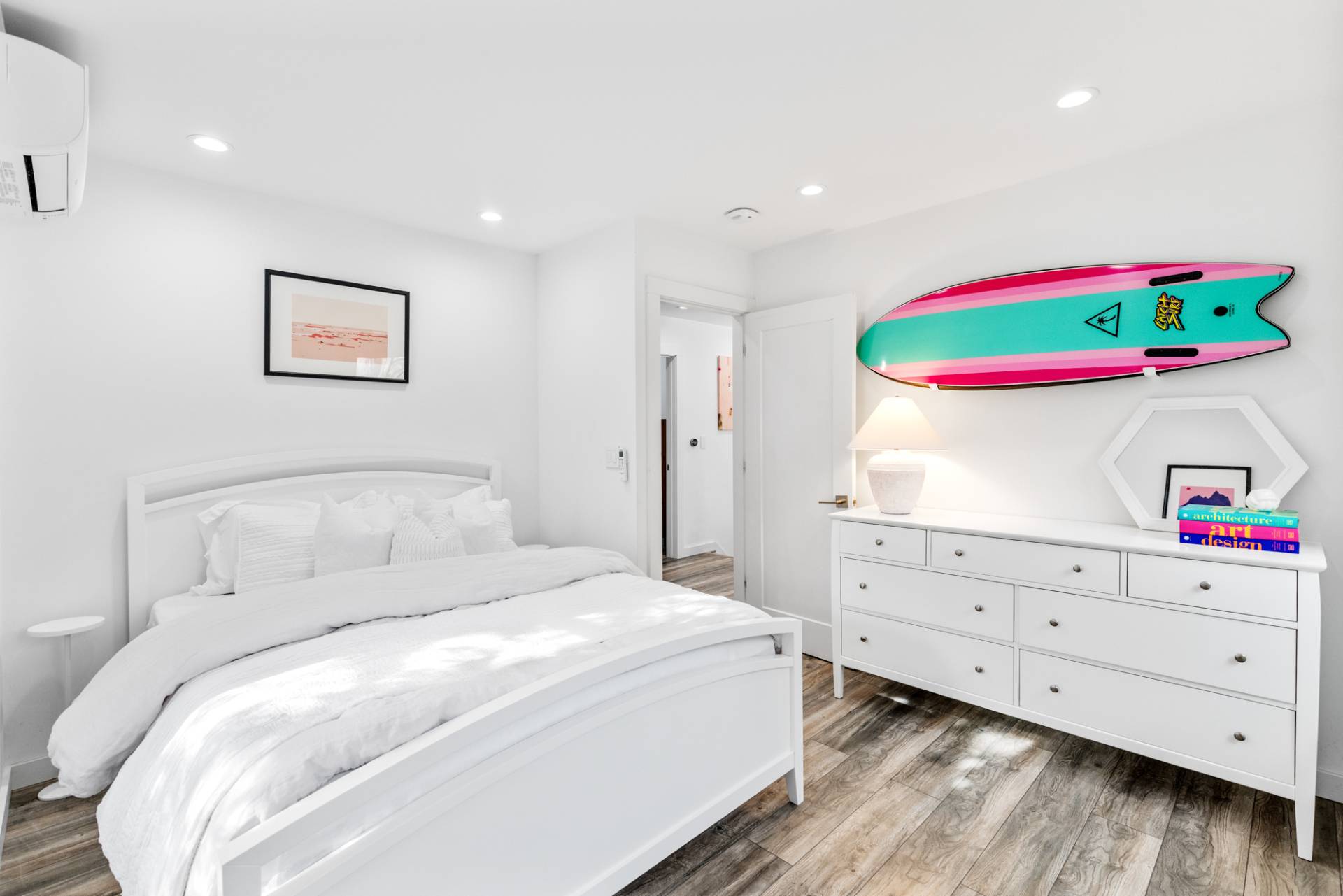 778 Bridgehampton Sag Harbor Bridgehampton, NY 11932 - Photo 11 of 18 a bedroom with a bed and a dresser