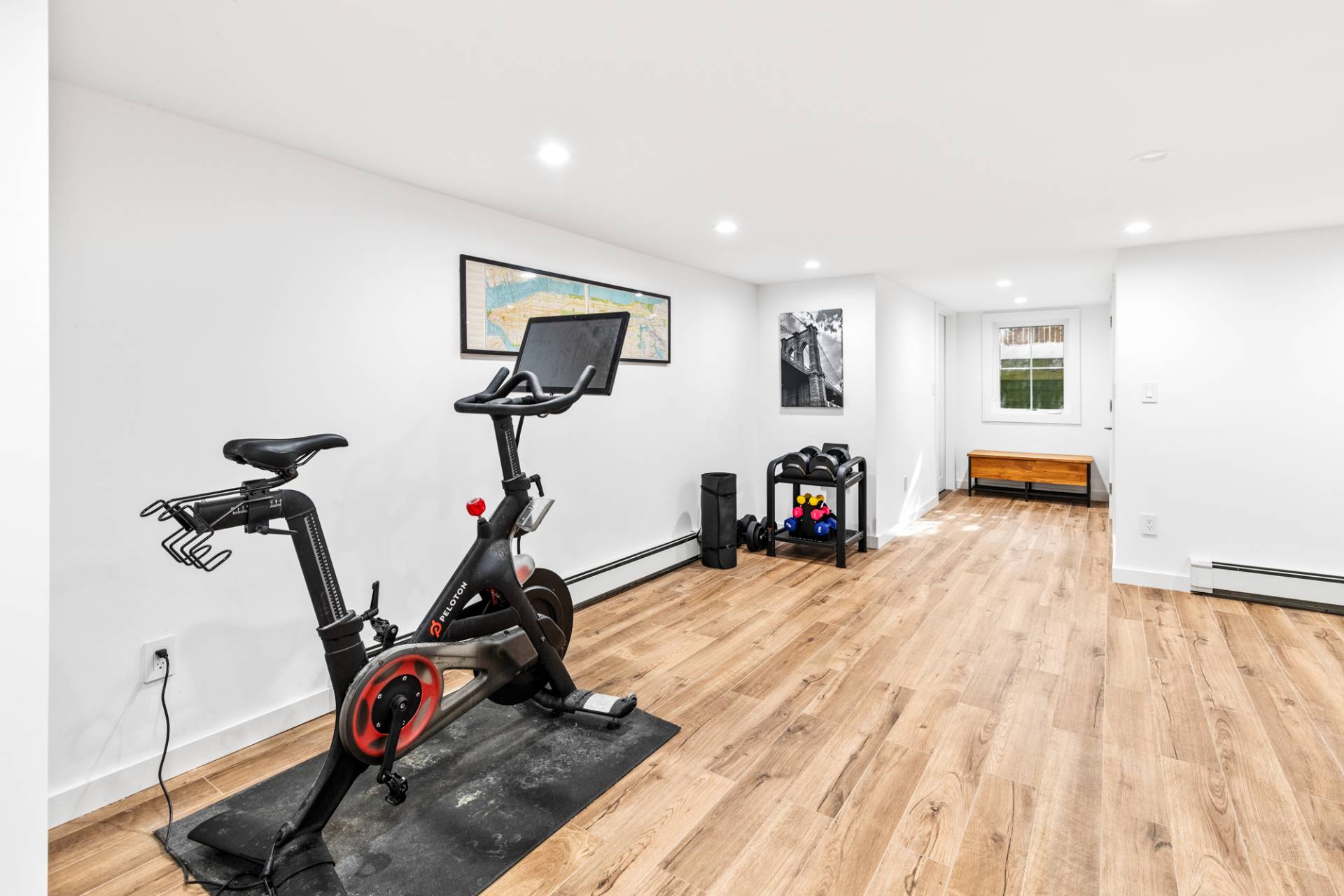 778 Bridgehampton Sag Harbor Bridgehampton, NY 11932 - Photo 17 of 18 a view of a room with gym equipment