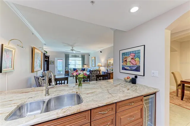 a view of a livingroom with furniture and window