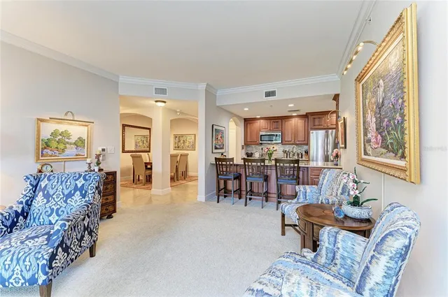 a bedroom with a bed and a book shelf