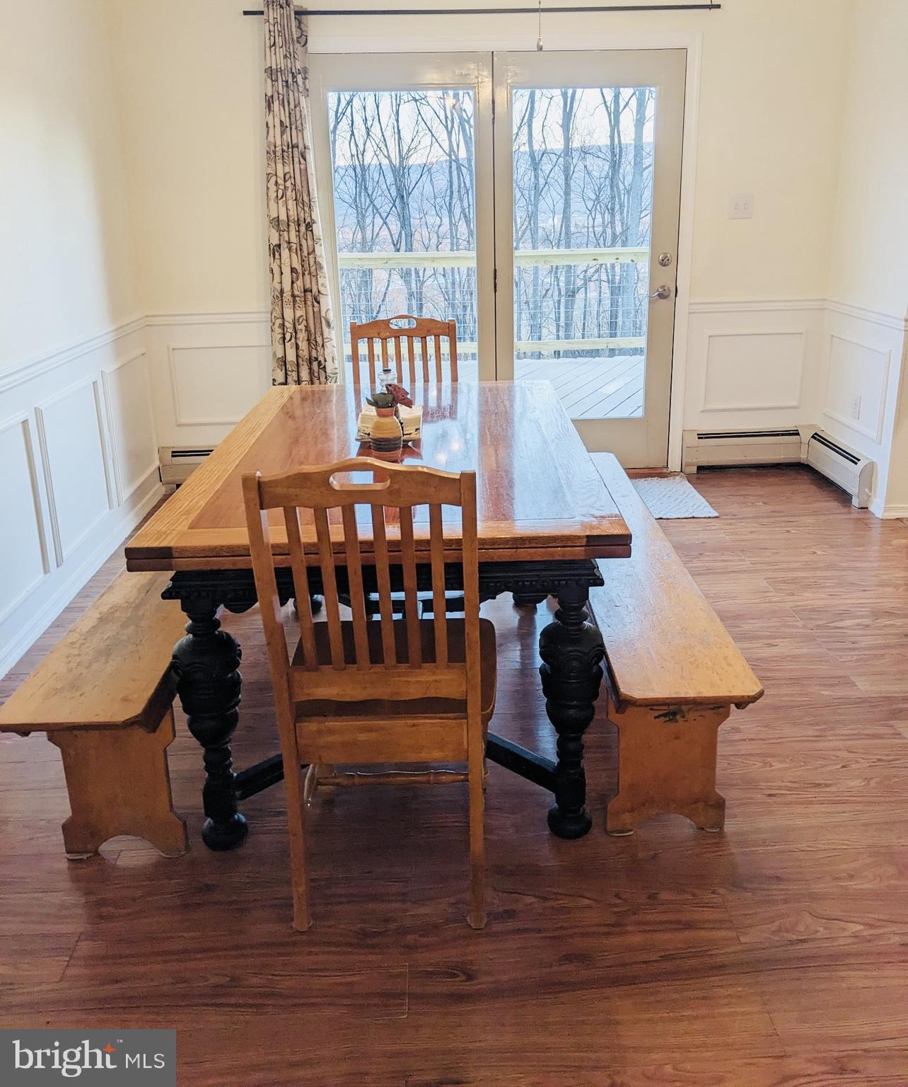 335 Apple Ridge Road Loysville, PA 17047 - Photo 12 of 46 a dining room with furniture and wooden floor