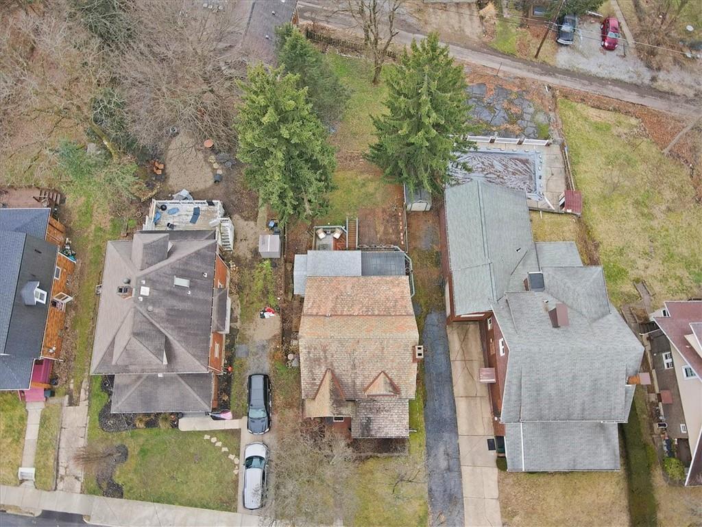 215 Elm Road Ambridge, PA 15003 - Photo 3 of 25 an aerial view of a house with outdoor space