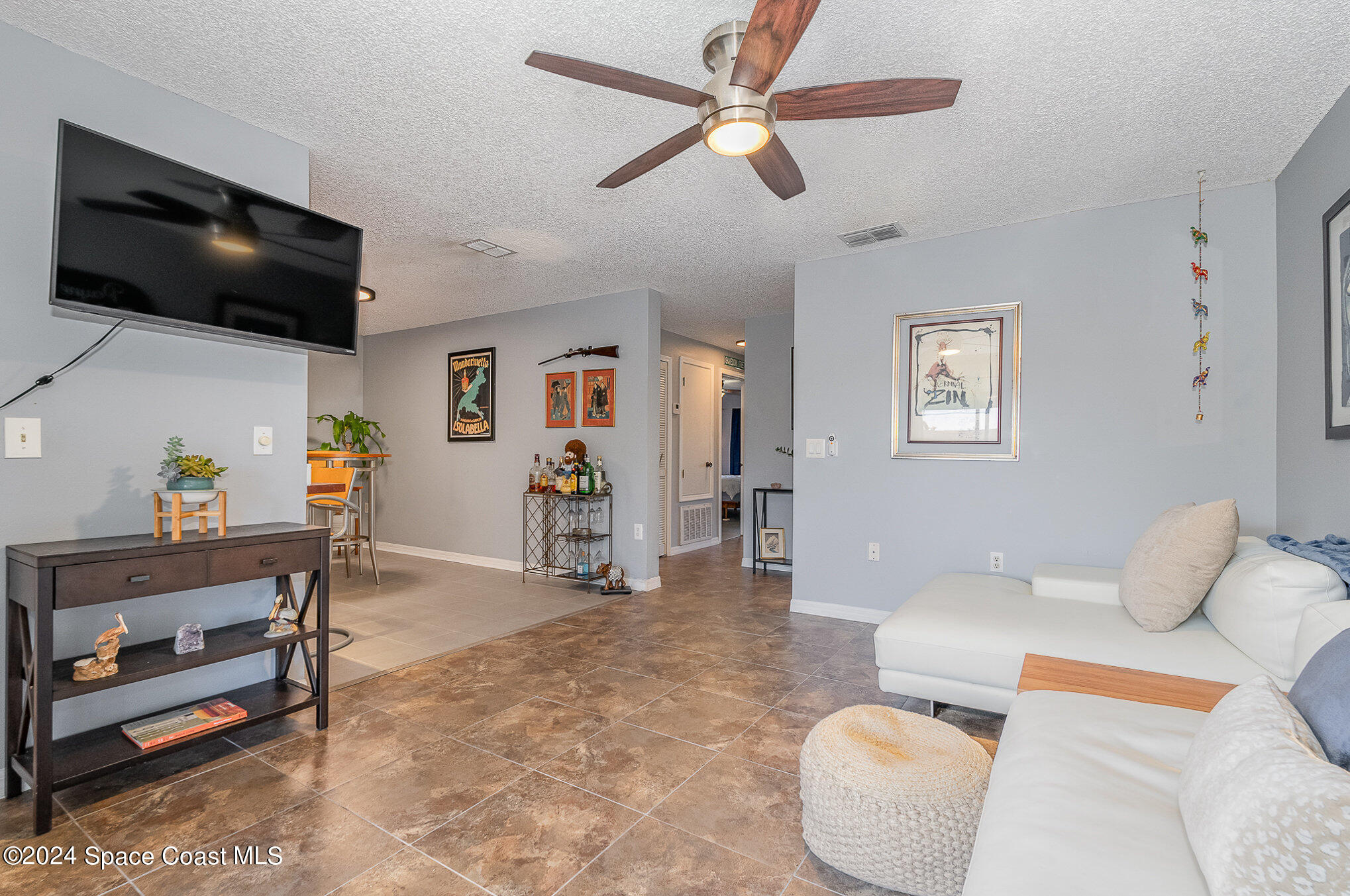 280 Spring Drive, Unit 4 Merritt Island, FL 32953 - Photo 8 of 32 Living room