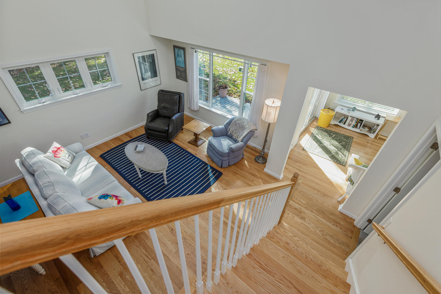 26 Carding Ml Loop Wells, ME 04090 - Photo 31 of 34 Views to First Floor from Loft