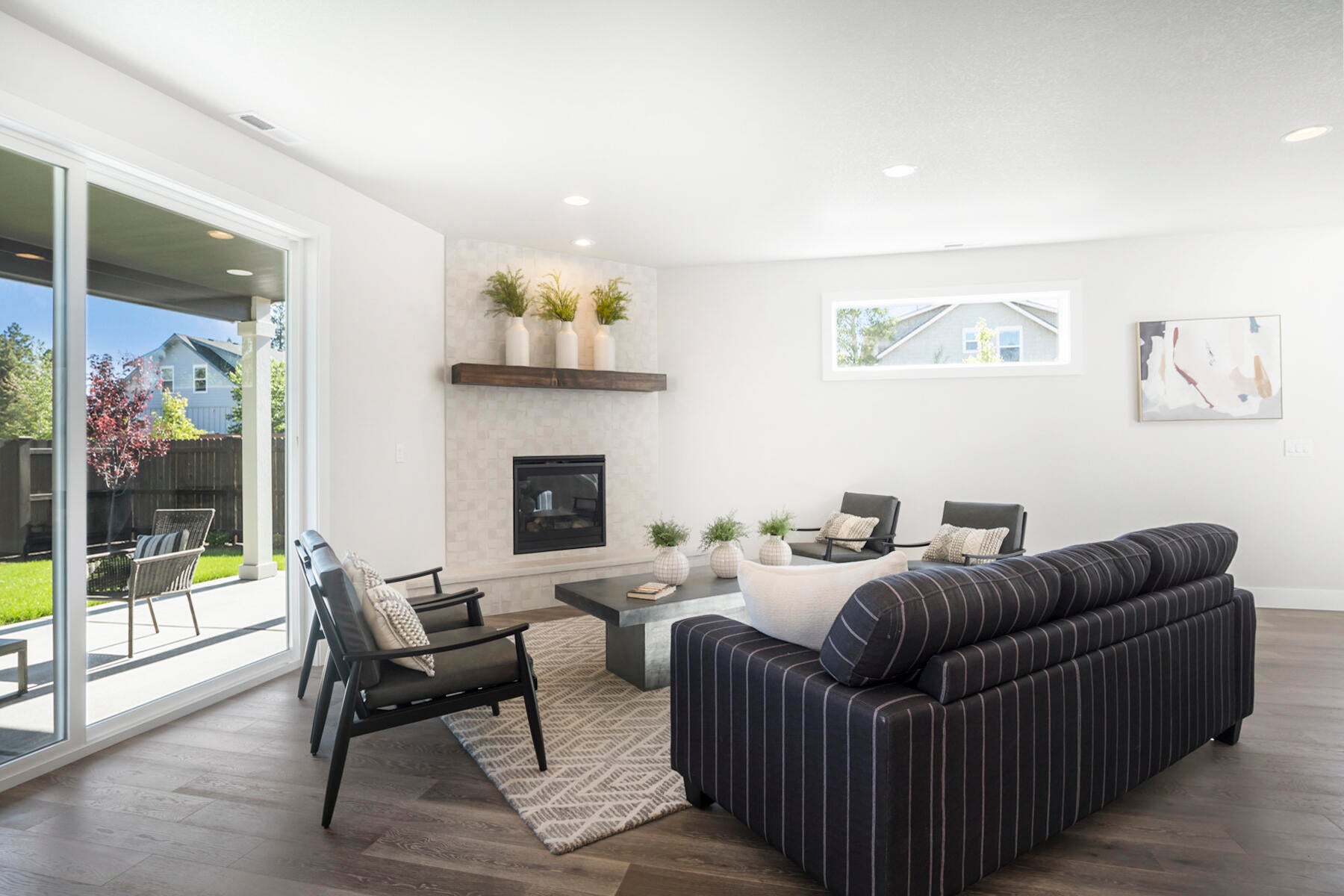 20248 Halfway Road, Unit LOT 7 Bend, OR 97703 - Photo 3 of 24 Great room and patio