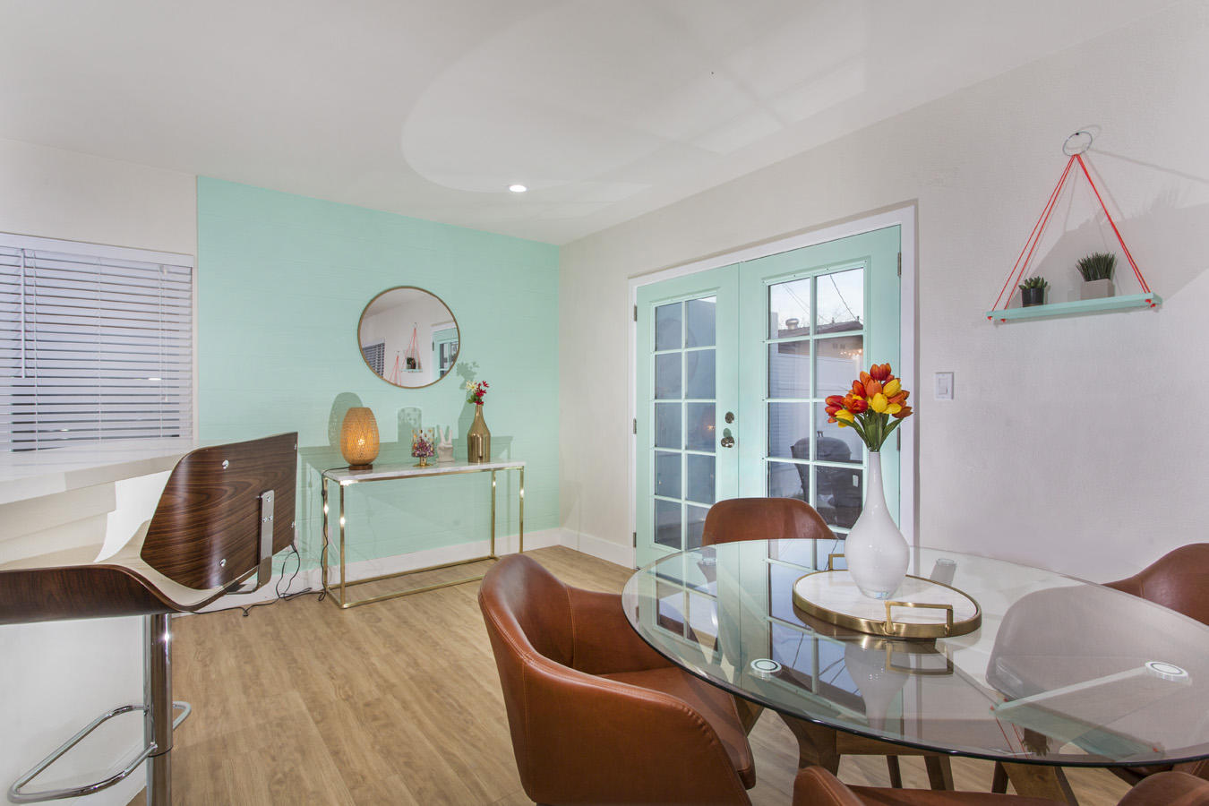 68080 Risueno Road Cathedral City, CA 92234 - Photo 87 of 98 a living room with furniture and wooden floor