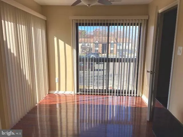 a view of a bedroom with a window