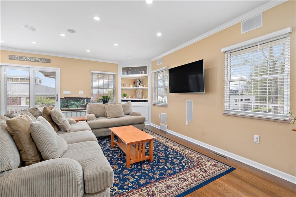349 Backbone Road Sewickley, PA 15143 - Photo 11 of 25 a living room with furniture and a flat screen tv