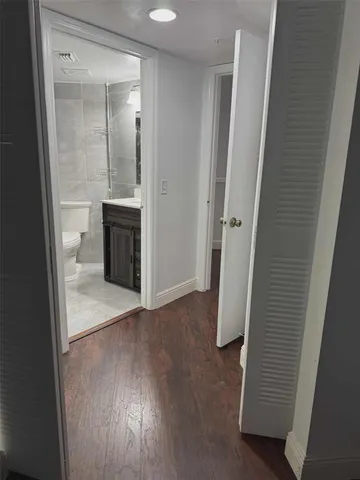 a view of hallway with hallway