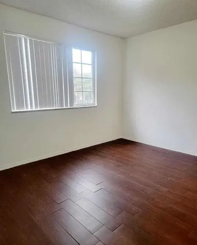 a view of a room with empty racks