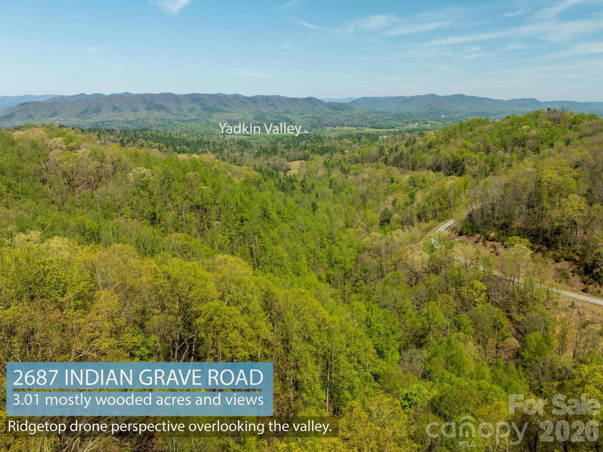 2687 Indian Grave Road Lenoir, NC 28645 - Photo 28 of 31 a view of mountain with lake in background