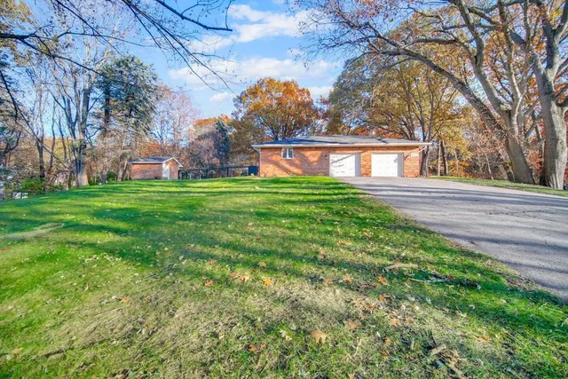 front view of house with a yard