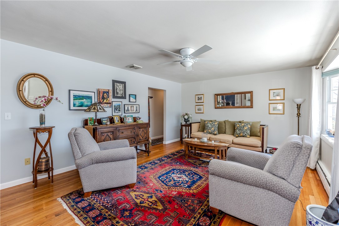 10 Smithfield Drive Middletown, RI 02842 - Photo 4 of 48 Living room with hardwood floors