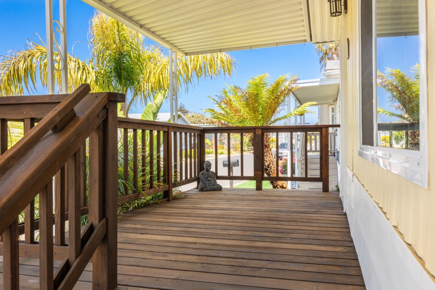 4160 Jade Street, Unit 69 Capitola, CA 95010 - Photo 19 of 27 a view of a balcony with wooden floor