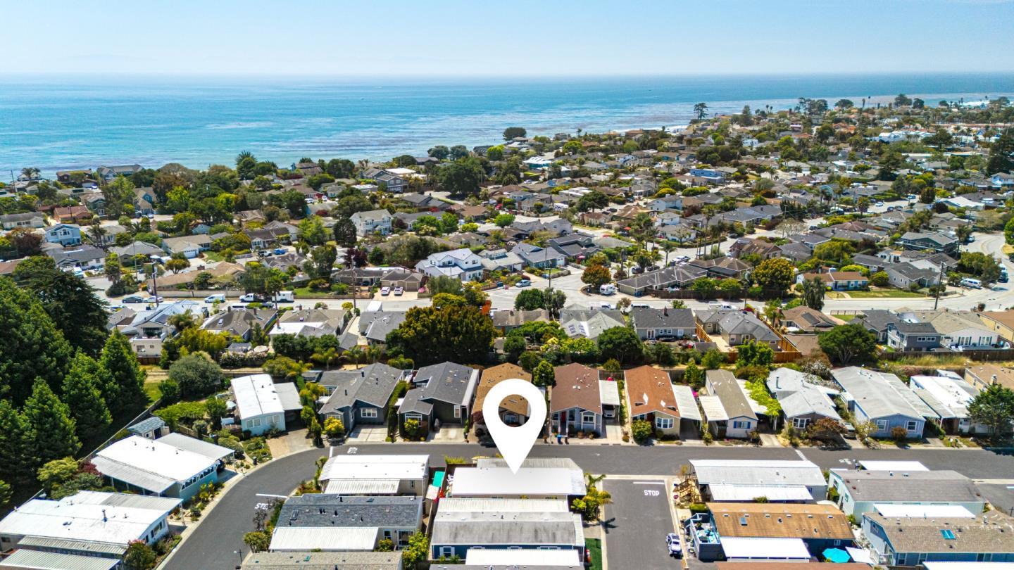 4160 Jade Street, Unit 69 Capitola, CA 95010 - Photo 26 of 27 an aerial view of residential houses with outdoor space