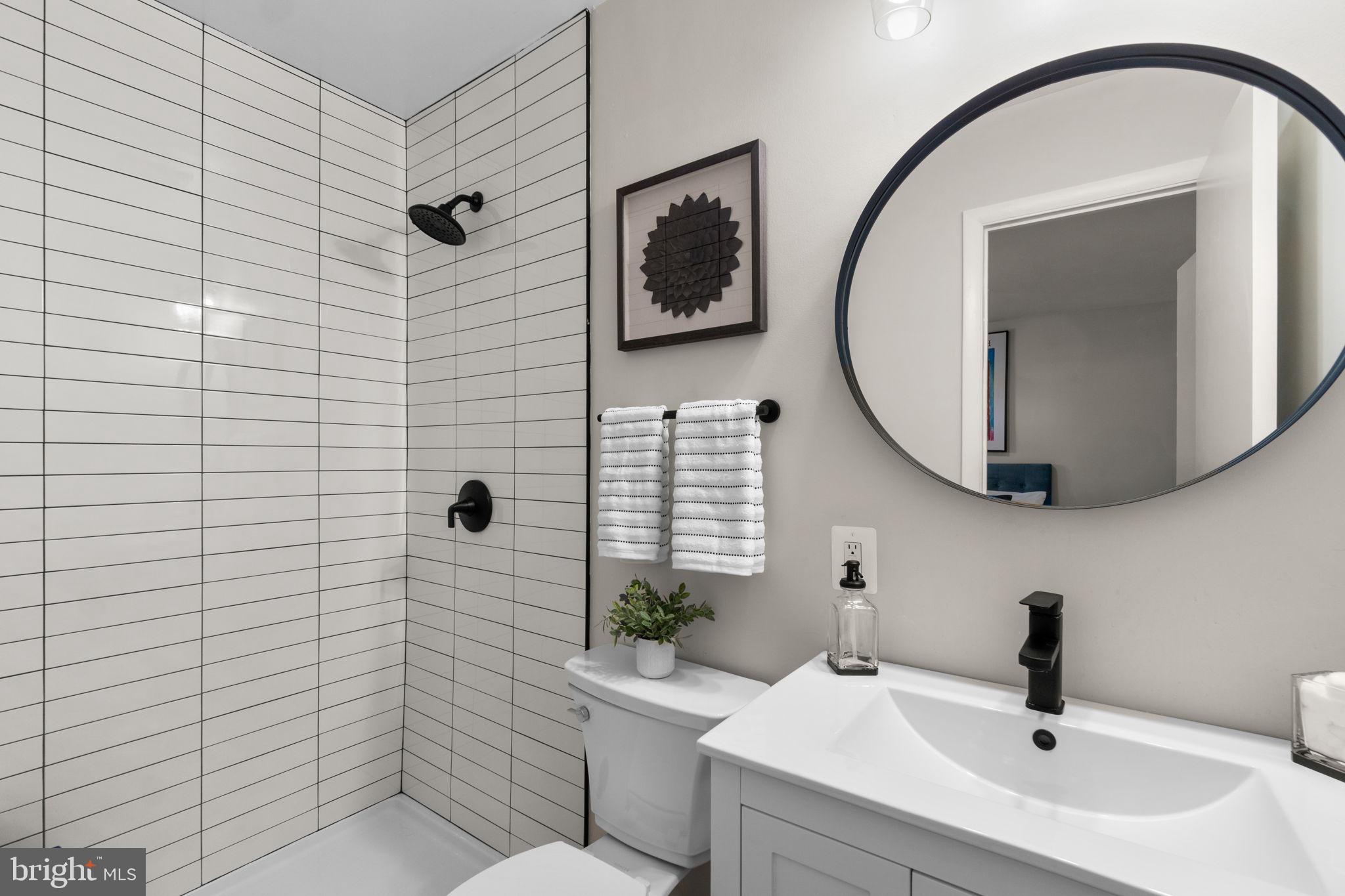 1012 Dunholme Road Reisterstown, MD 21136 - Photo 20 of 30 a bathroom with a sink a toilet and mirror