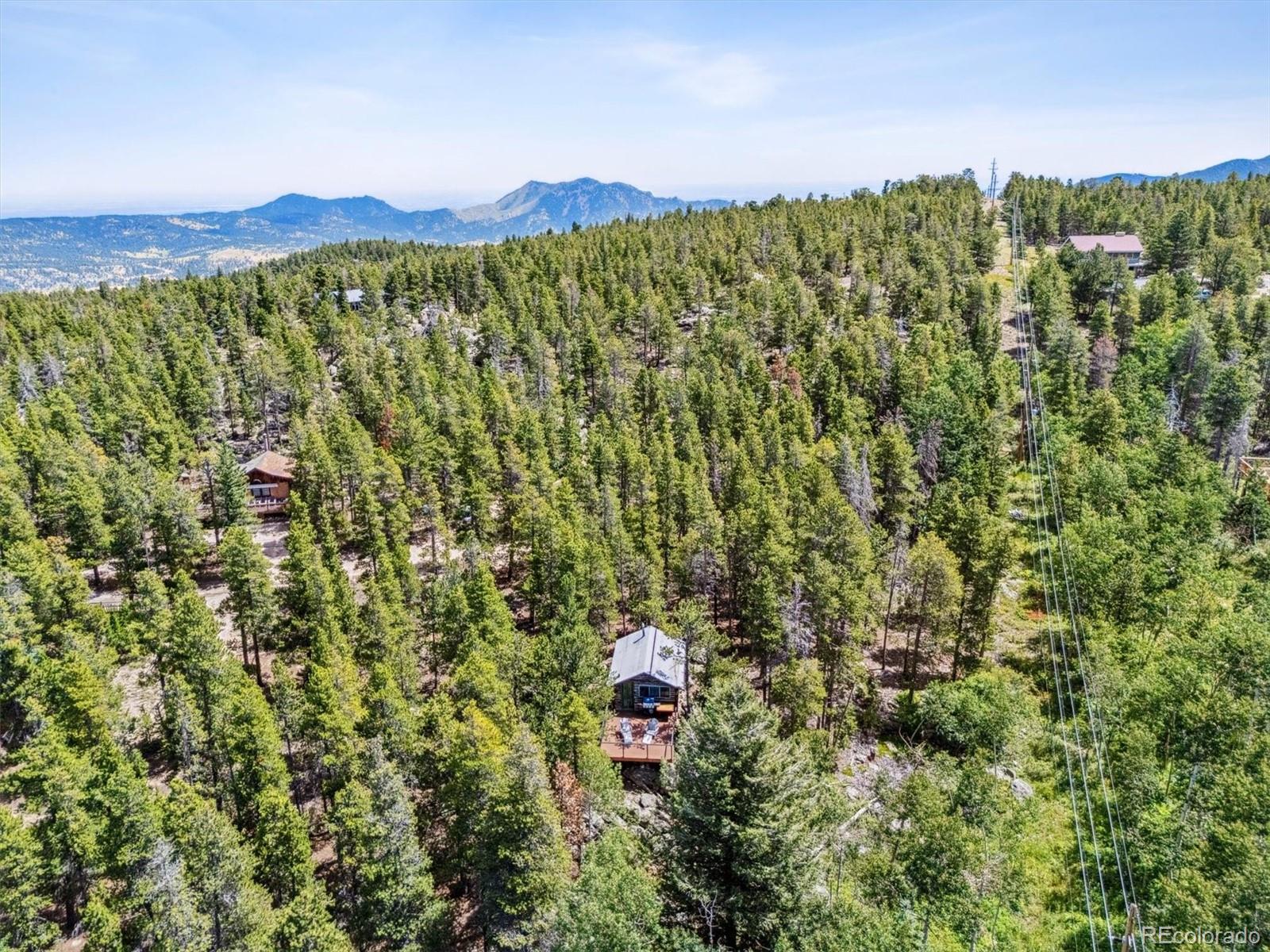 306 Olde Carter Lake Road Golden, CO 80403 - Photo 19 of 24 a view of a city with lush green forest