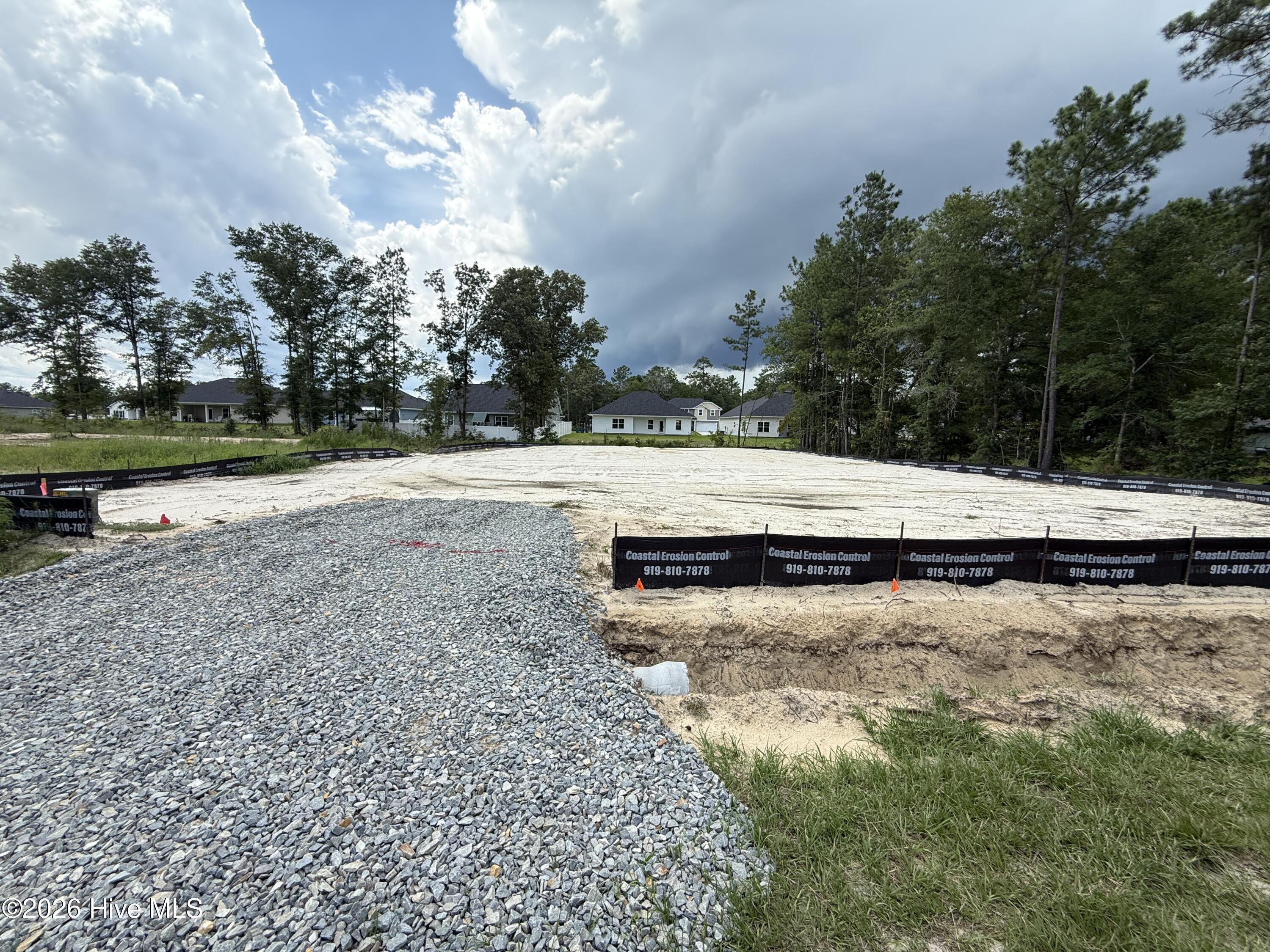 4160 Butler Road Northeast Leland, NC 28451 - Photo 1 of 59 Actual Homesite. Photo taken 8/11/26