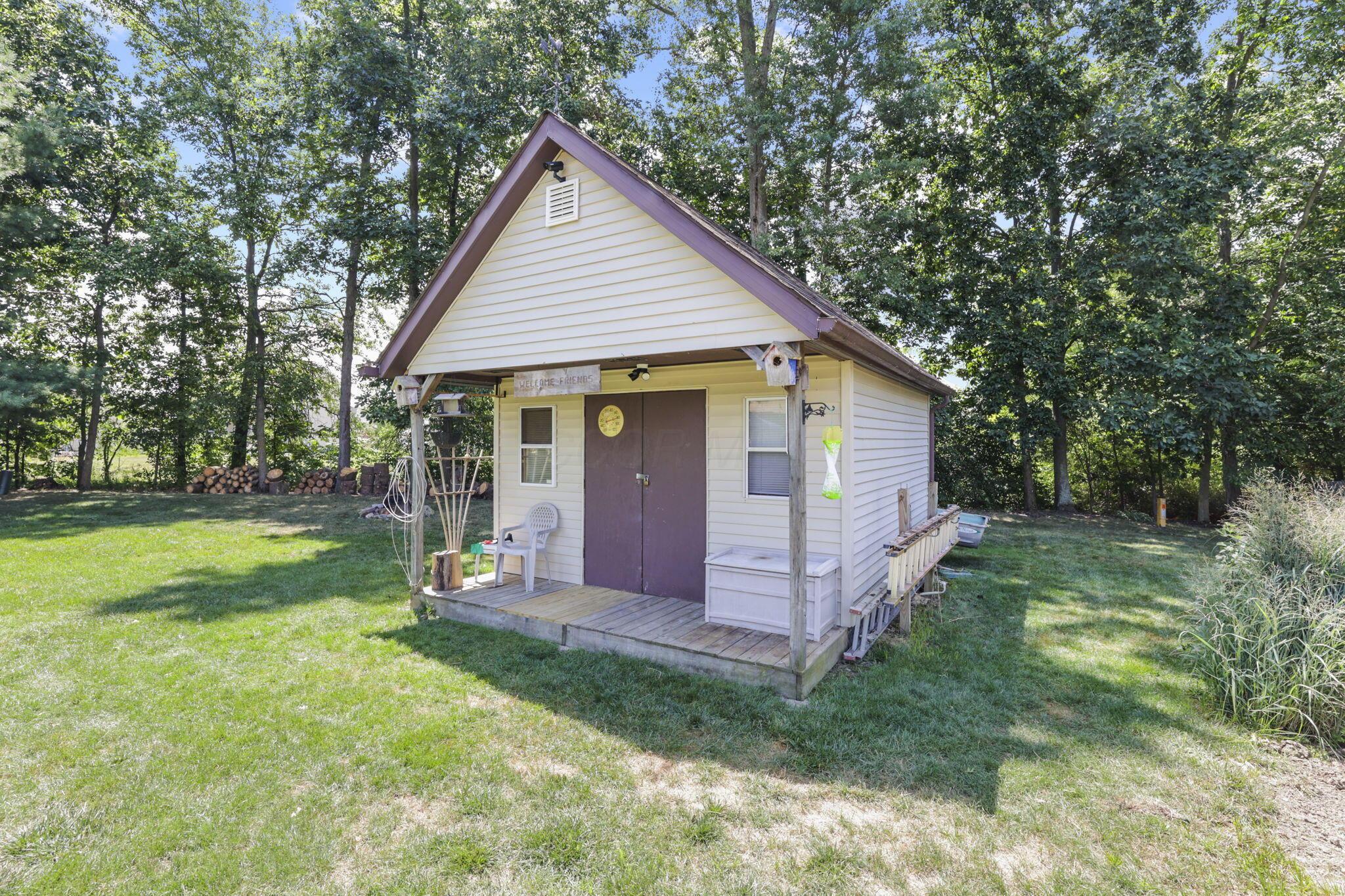 84 Hawthorn Road Southwest Pataskala, OH 43062 - Photo 50 of 66 Backyard - Shed