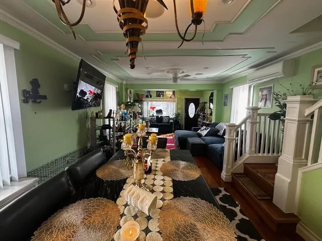 a room with musical instruments