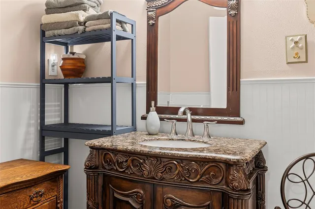 a kitchen with a stove and a sink