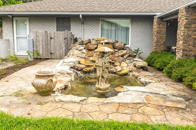a view of a front door of house