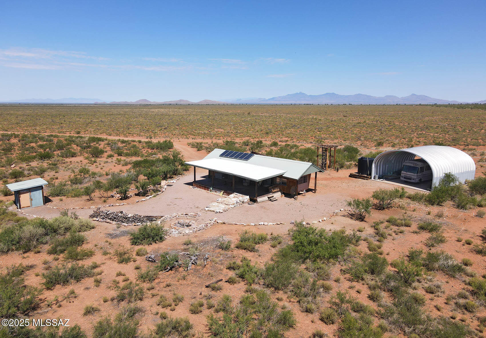 60-ac South Cross Creek Road, Unit 4 Pearce, AZ 85625 - Photo 4 of 39 lowaerialNW