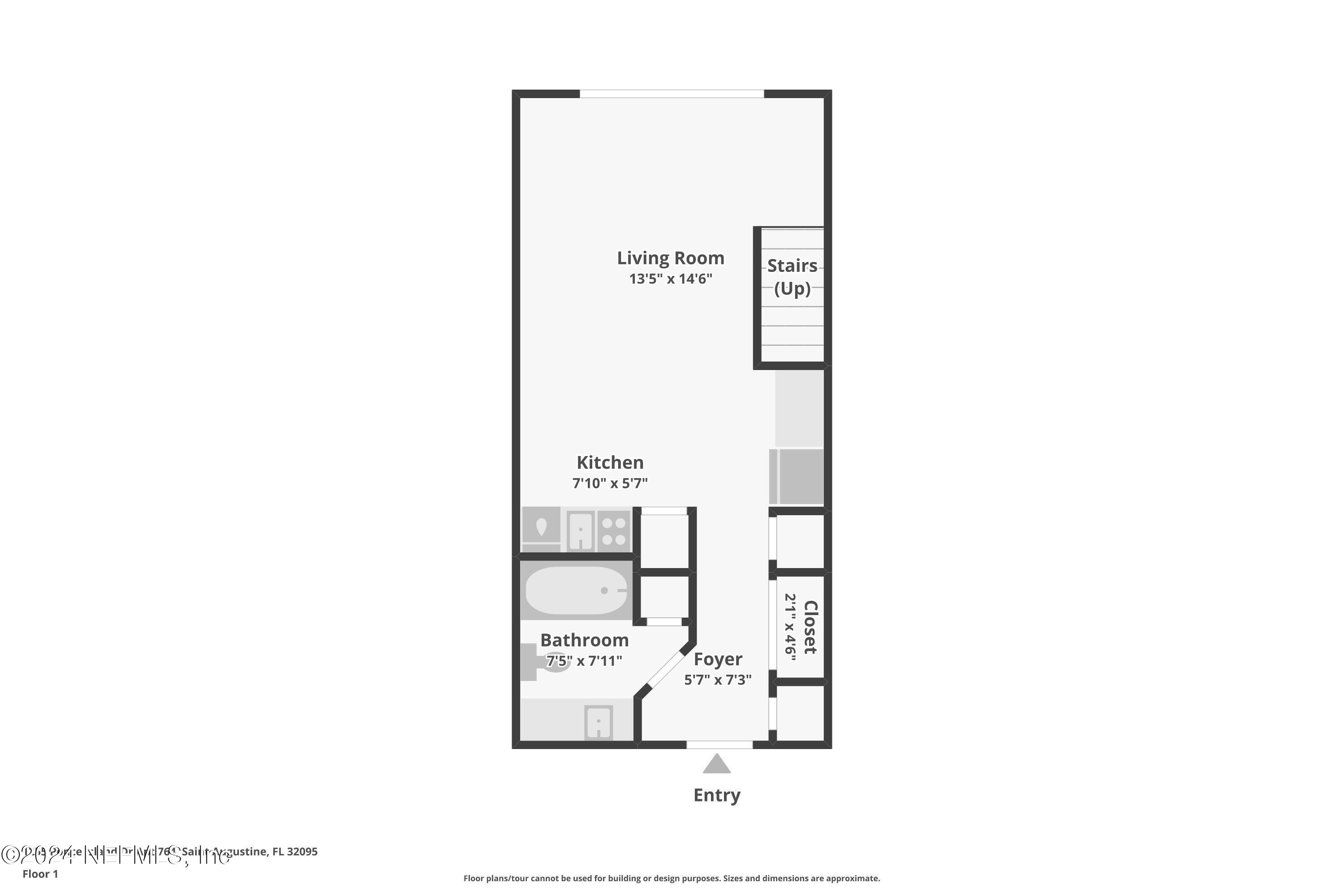 1255 Ponce Island Drive, Unit E764 St. Augustine, FL 32095 - Photo 36 of 38 1-floor-1