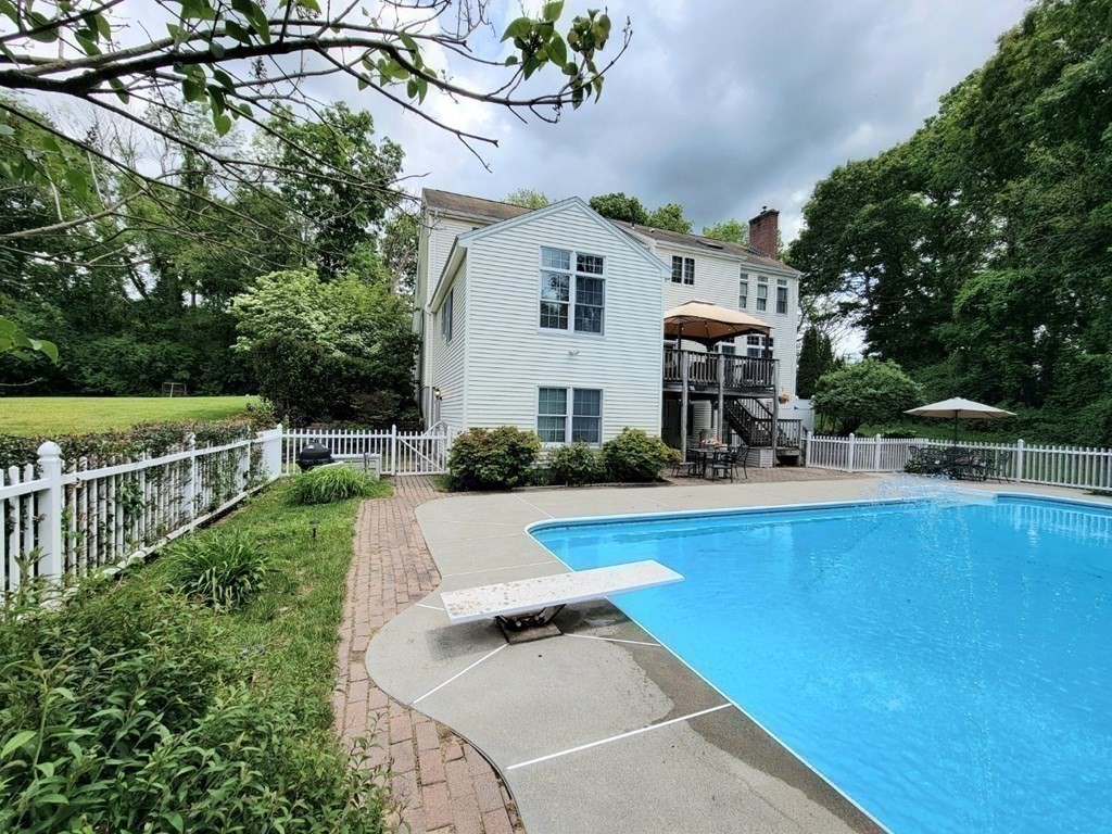 43 Mendon Road Sutton, MA 01590 - Photo 6 of 37 a view of a house with pool and chairs