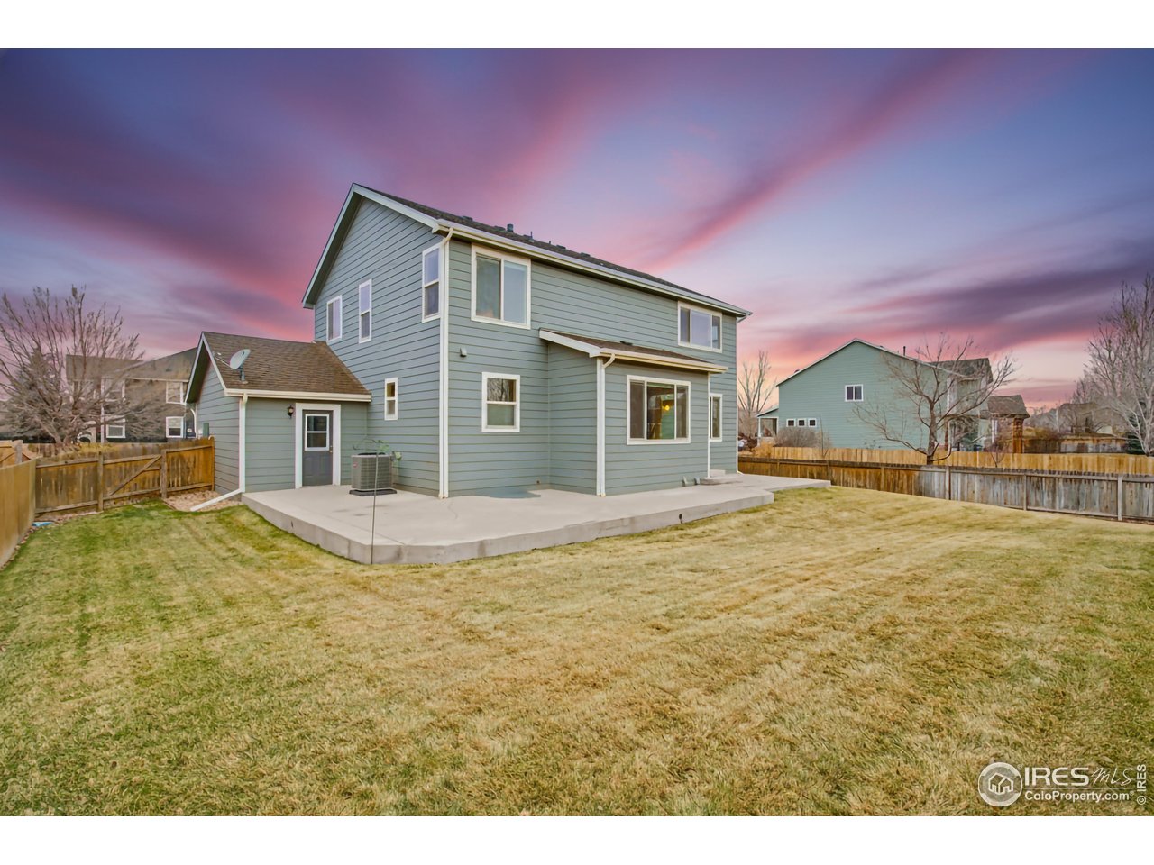 5894 Graphite Street Timnath, CO 80547 - Photo 38 of 50 a house with swimming pool in front of it