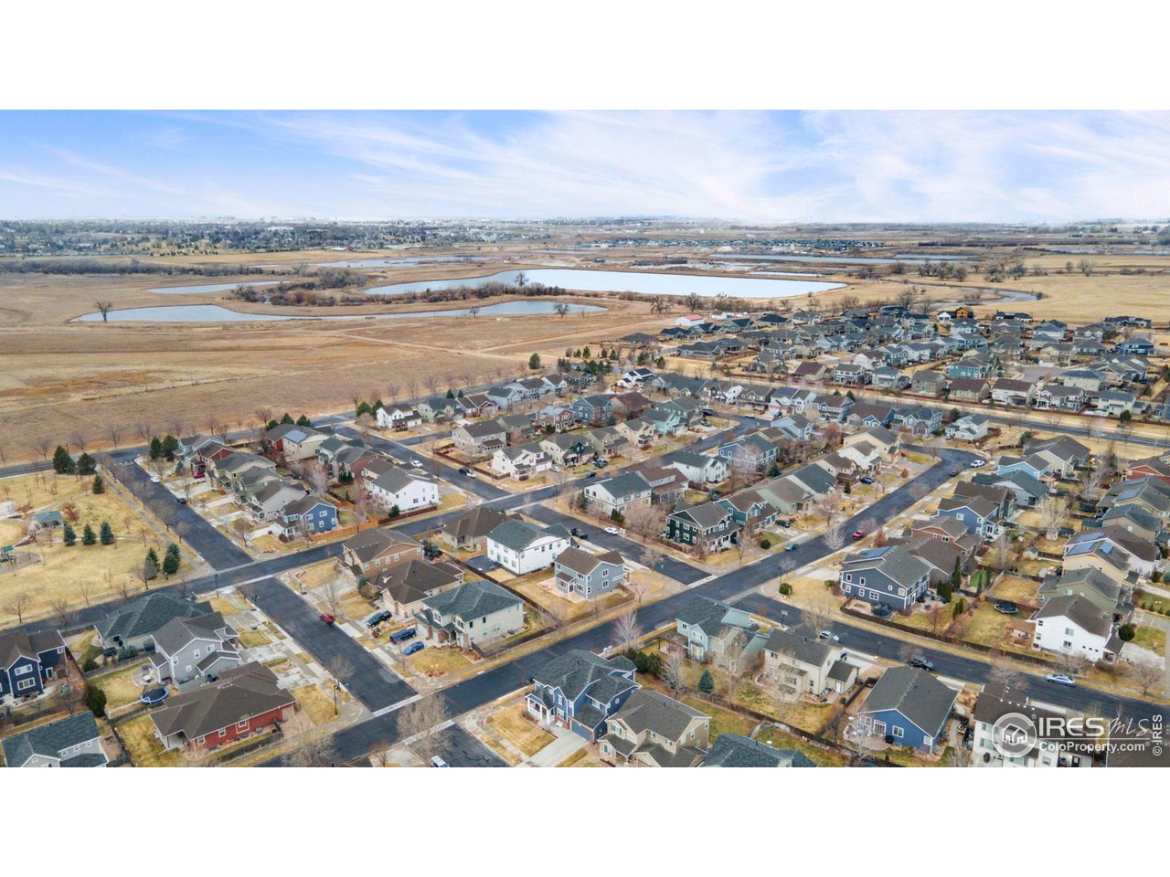5894 Graphite Street Timnath, CO 80547 - Photo 44 of 50 an aerial view of a city