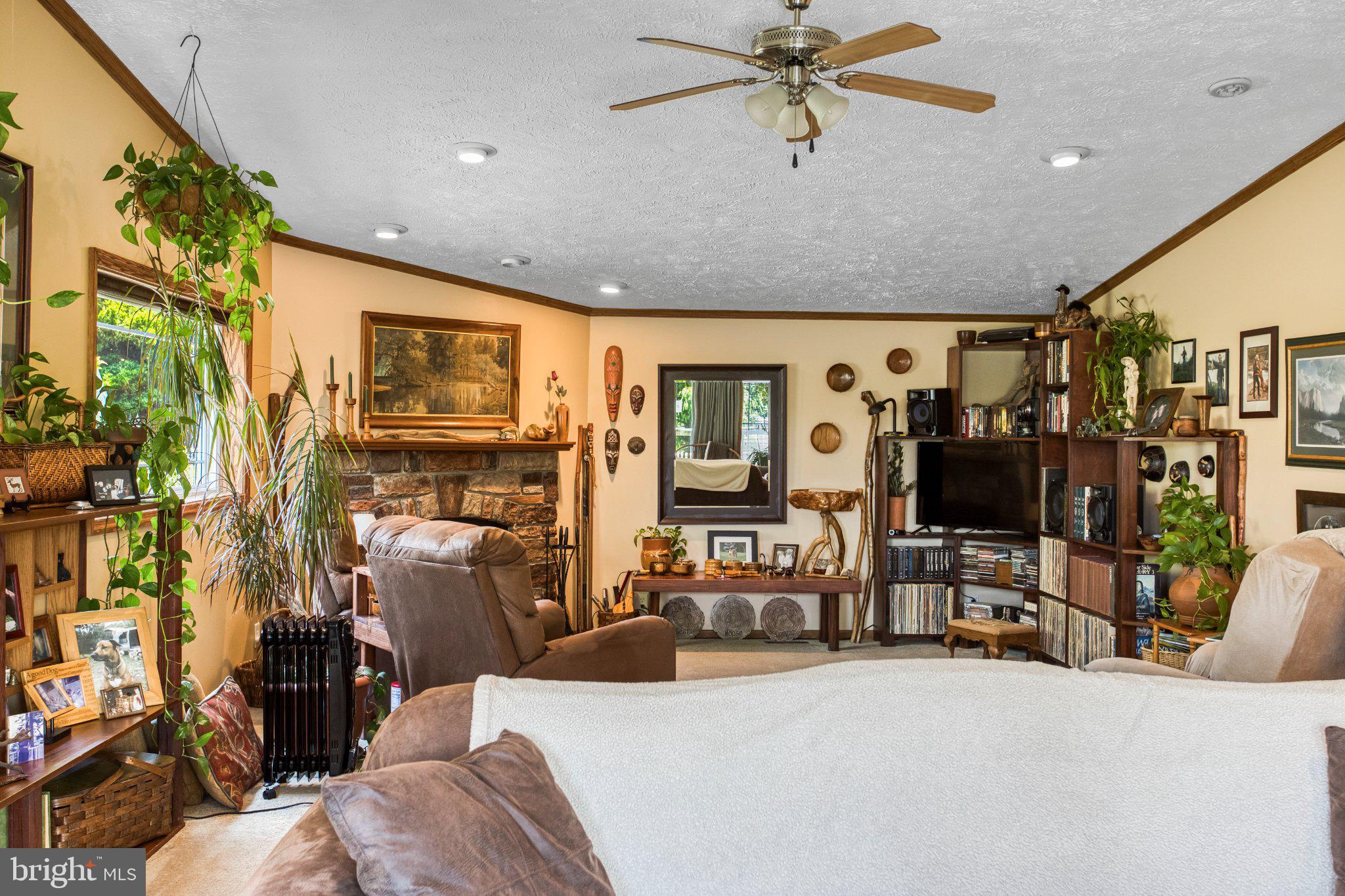 335 Charley Bowser Road Accident, MD 21520 - Photo 26 of 85 Cozy living space with natural charm.