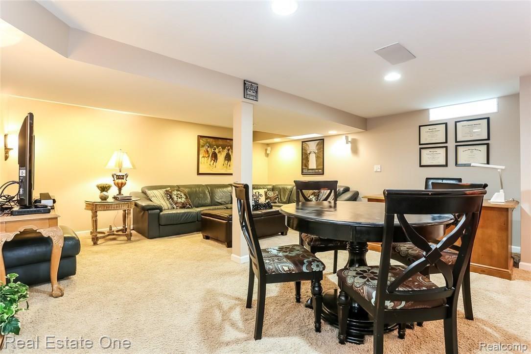 42374 Cherry Hill Road Novi, MI 48375 - Photo 22 of 40 Finished Basement