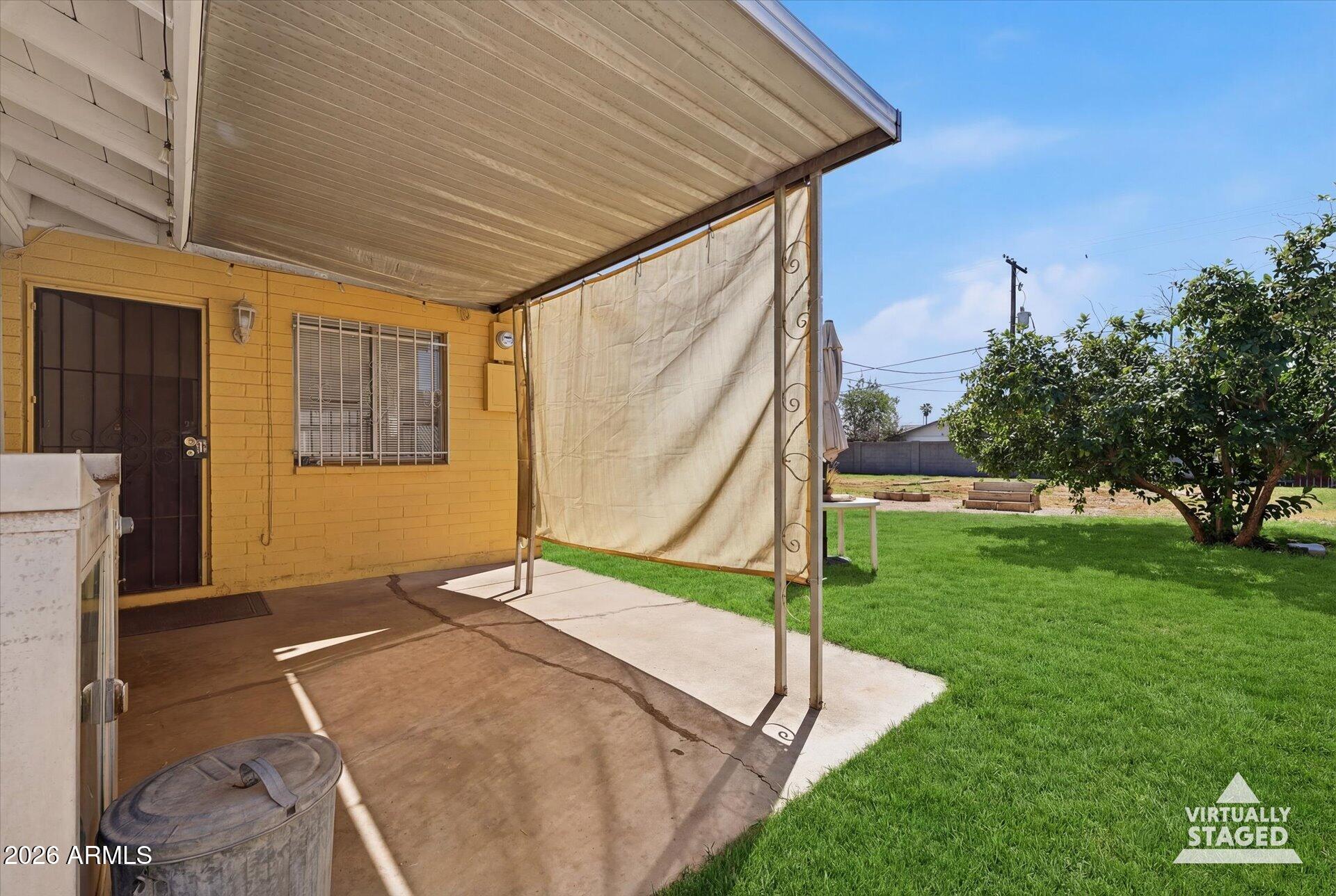 5449 West Thomas Road Phoenix, AZ 85031 - Photo 25 of 31 26-Rear Patio (grass replacement)