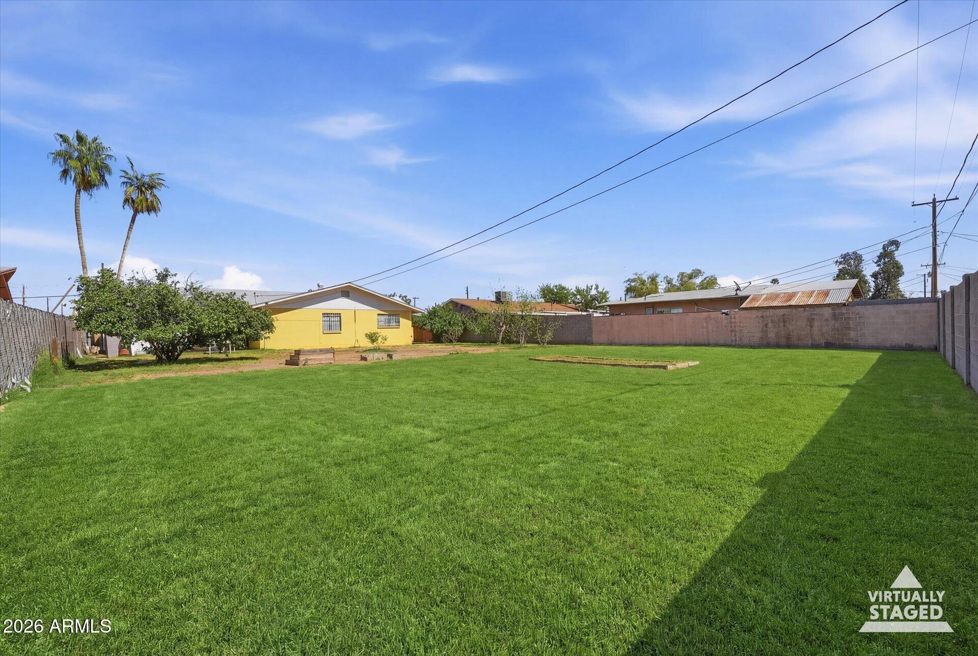 5449 West Thomas Road Phoenix, AZ 85031 - Photo 29 of 31 34-Rear Exterior (grass replacement)