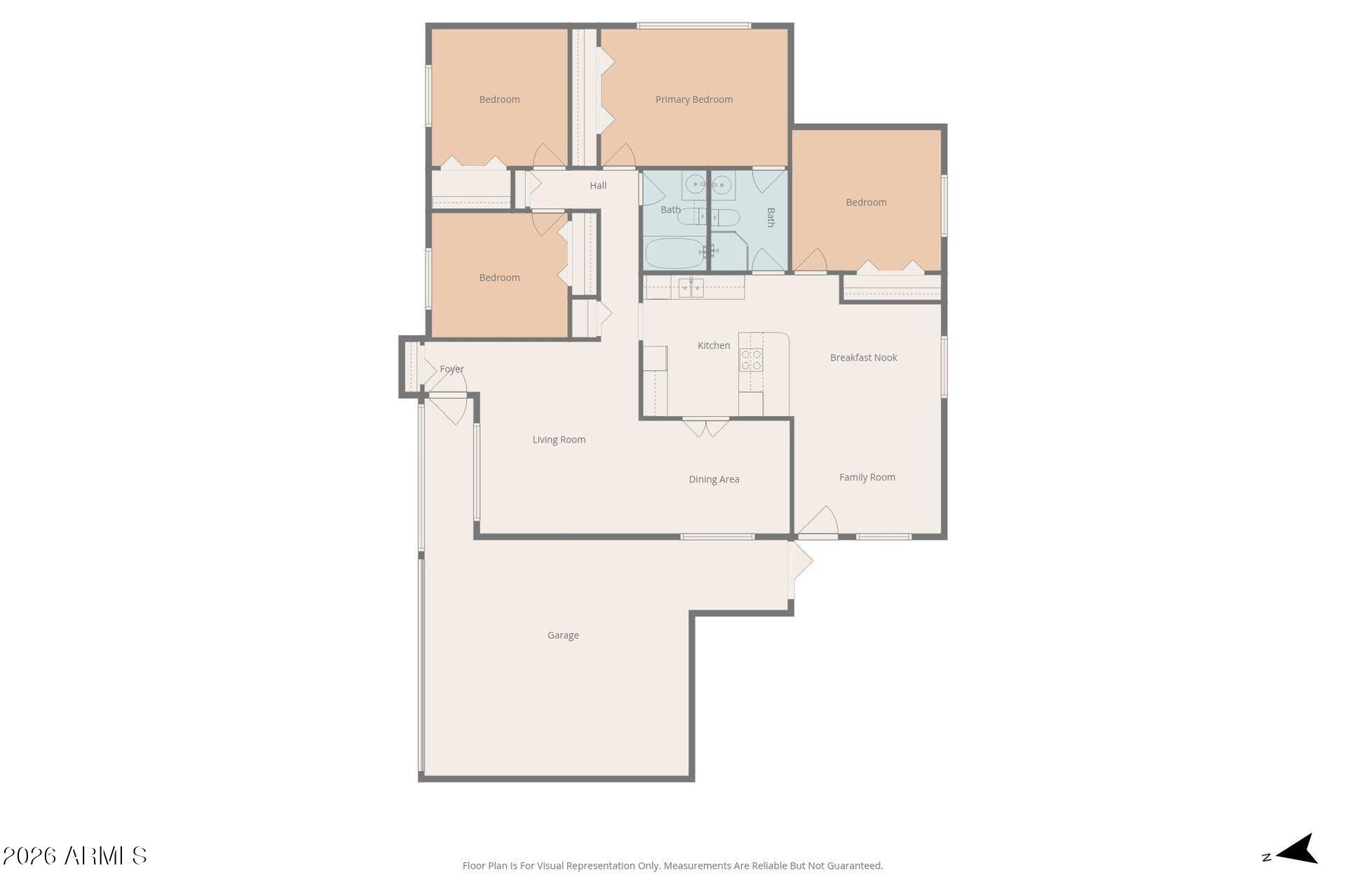 5449 West Thomas Road Phoenix, AZ 85031 - Photo 31 of 31 Floor Plan wo dimensions (1)