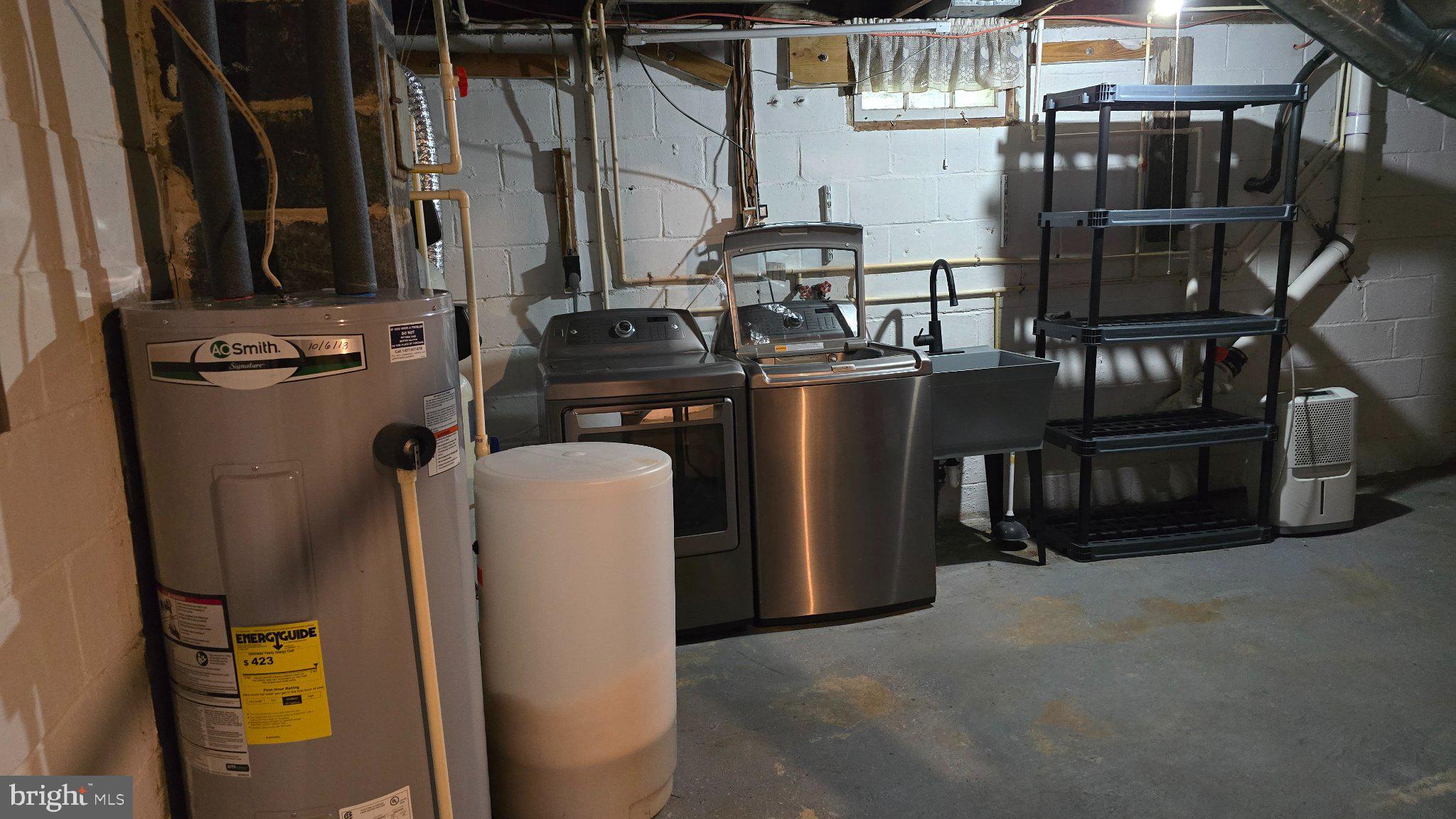 1233 New London Road Landenberg, PA 19350 - Photo 22 of 37 Functional basement laundry area.