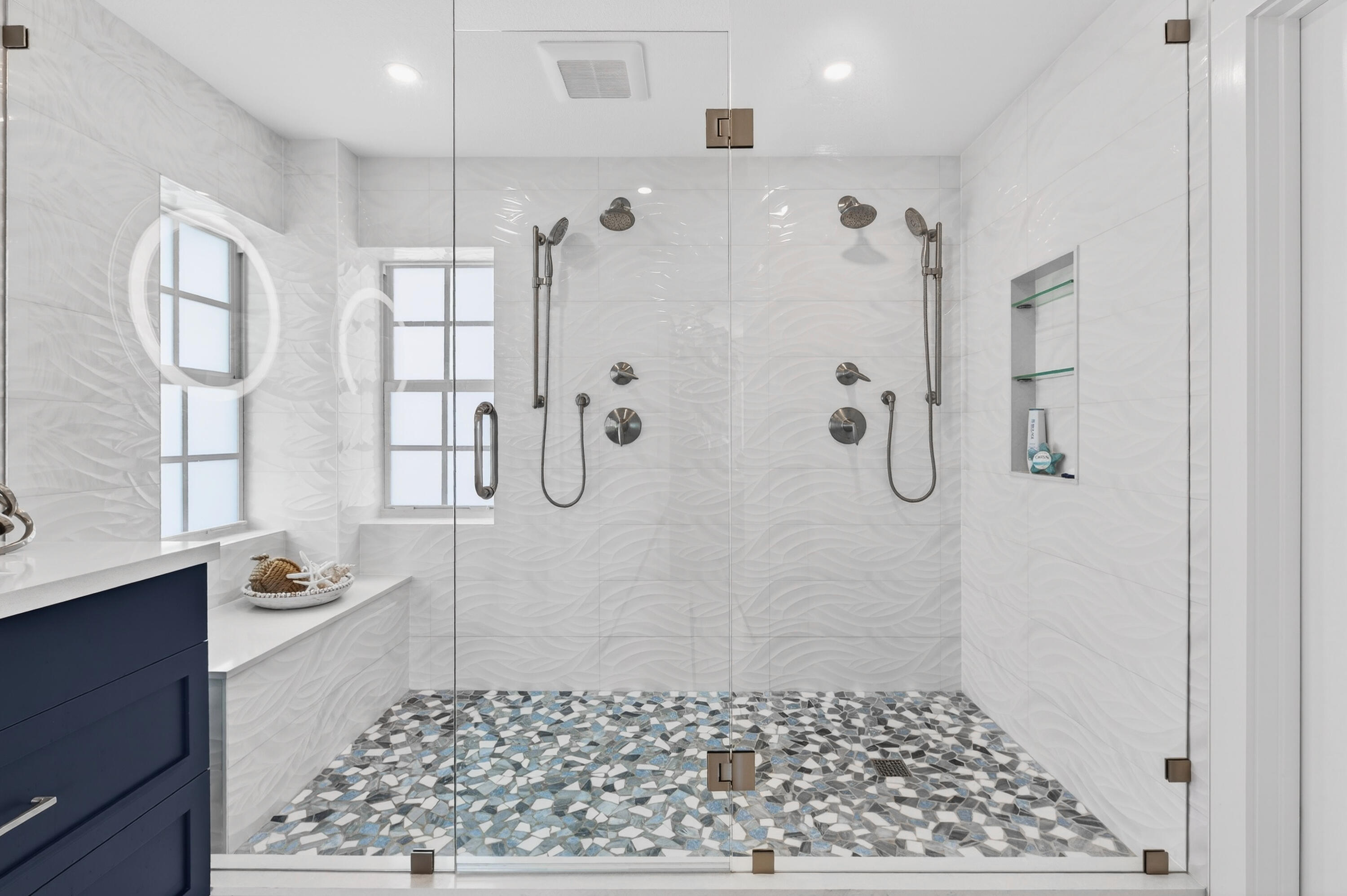 5605 College Road, Unit E305 Key West, FL 33040 - Photo 19 of 40 a bathroom with a shower