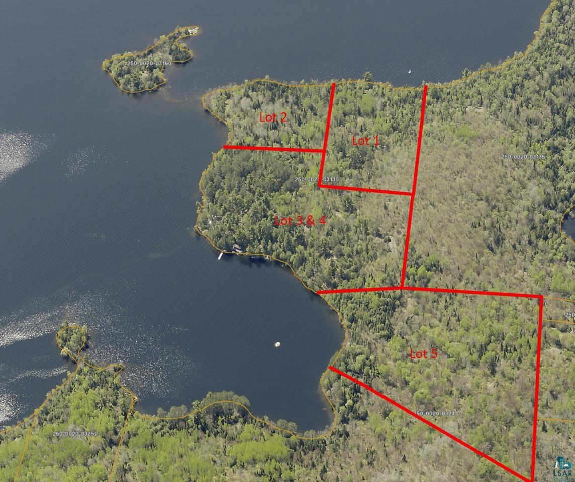 Lot 5 Wakemup Narrows North Cook, MN 55723 - Photo 6 of 10 Bird's eye view featuring a water view