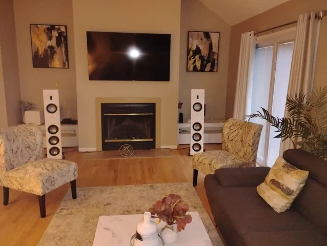 a view of a chairs and table on the terrace